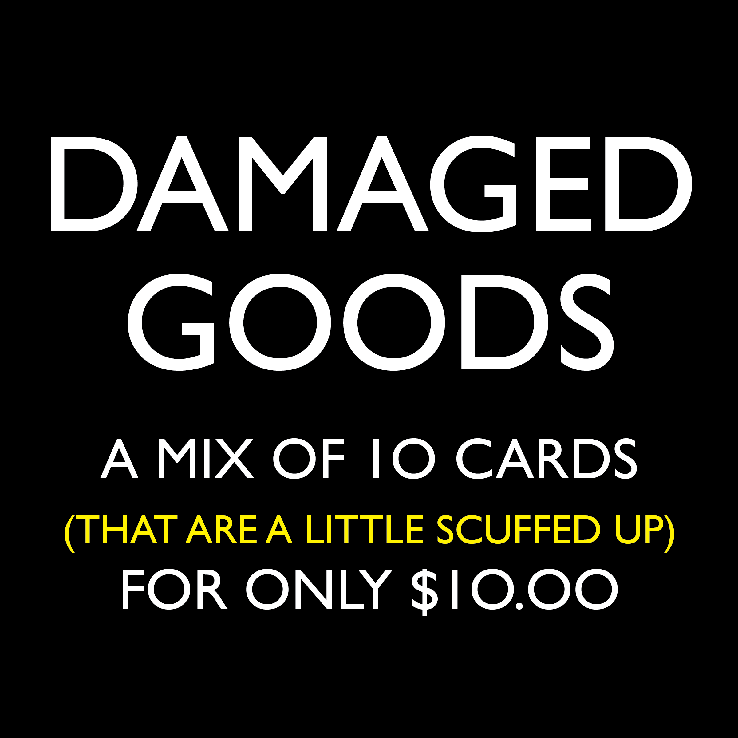 damaged goods meaning