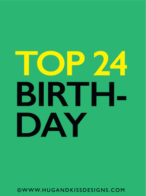 TOP 24 BIRTHDAY